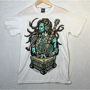 S.O.‎ Terik Art Collective "UCLA JASON LEE “ reggae concert T-shirt- women Small
